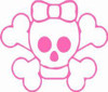 Skull Decal Sticker 3939