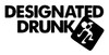 Designated Drunk Die Cut Vinyl Decal