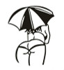 Sexy Girl Ass Car stickers Lady Umbrella xxx decal Sexy Girl Ass Car stickers Lady Umbrella xxx decal