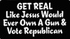 Get Real Decal Like Jesus Get Real Decal Like Jesus