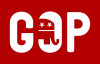 GOP Logo Die Cut Decal GOP Logo Die Cut Decal