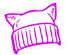 Pussy Cat Hat Political Decal Pussy Cat Hat Political Decal