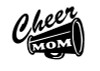 Cheer Megaphone Adhesive Vinyl Decal Cheer Megaphone Adhesive Vinyl Decal