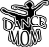 Dance Mom Window or Wall Decal 3 Dance Mom Window or Wall Decal 3