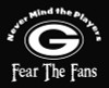 Fear the Fans Green Bay Packers Die Cut Vinyl Decal Sticker