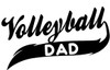 Volleyball Dad Sport Spirit Decal