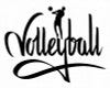 Volleyball Design Window Wall Sticker