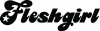 Fleshgirl Sticker