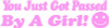 Passed By A Girl Decal Passed By A Girl Decal