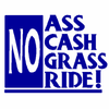 No Ass No Ride decal 597