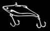 fishing lure vinyl die cut decal