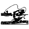 Fly Fishing Decal 595