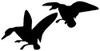Two Mallards Vinyl Truck Decal 1641