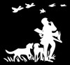Duck Hunter Vinyl Hunting Sticker