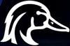 wood duck head decal