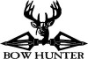 Bow Hunter Vinyl Hunting Car Decal