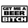 Get Me A Beer Decal 19f