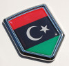 Libya Flag Libyan Decal Car Chrome Emblem Sticker