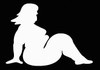 Mud Flap Extra Thick Chick Decal