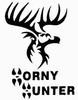 Horny Hunter Vinyl Hunting Car Decal