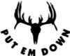 Put Em Down Decal