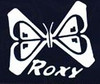 Roxy Logo Butterfly Decal Sticker