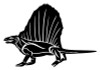 Dimetrodon Vinyl Car Decal