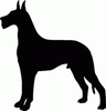 Grate Dane Dog Breed Decal 41
