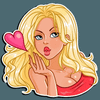 bay watch pam anderson sticker 2
