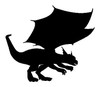 Dragon Vinyl Die Cut Decal Stickers 01