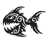 Tribal Fish Decal 77