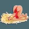 bay watch pam anderson sticker 21
