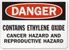 Cancer Hazard Danger Sign 1