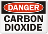 Carbon Dioxide Danger Sign
