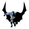 Batman Color Diecut Decal 5