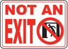 Exit Entrance Sign 19