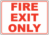 Exit Entrance Sign 32
