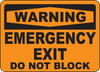 Exit Entrance Sign 36