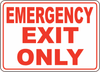 Exit Entrance Sign 39