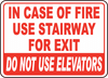 Fire Alarm Sign 32