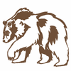 Grizzly Bear decal 822e