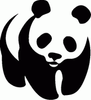 Wild Animal Decals 13 Panda