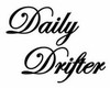 Daily Drifter funny auto decal
