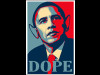 OBAMA Dope Obama Sticker