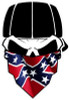Dixie Flag Bandana Sticker