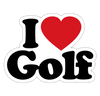 Gol I love Sticker 2