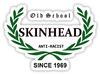 old school skinhead sticker