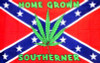 home grown southerner rebel flag sticker