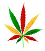Rasta Reggae Sticker Weed 420 Decal 25