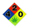 Rasta Reggae Sticker Weed 420 Decal 32